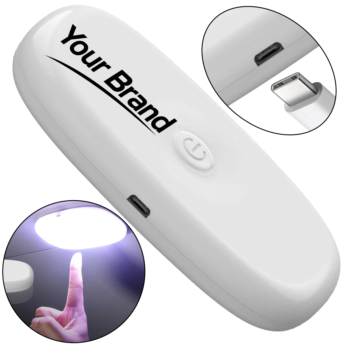 Touch Control RGB Car Reading Light
