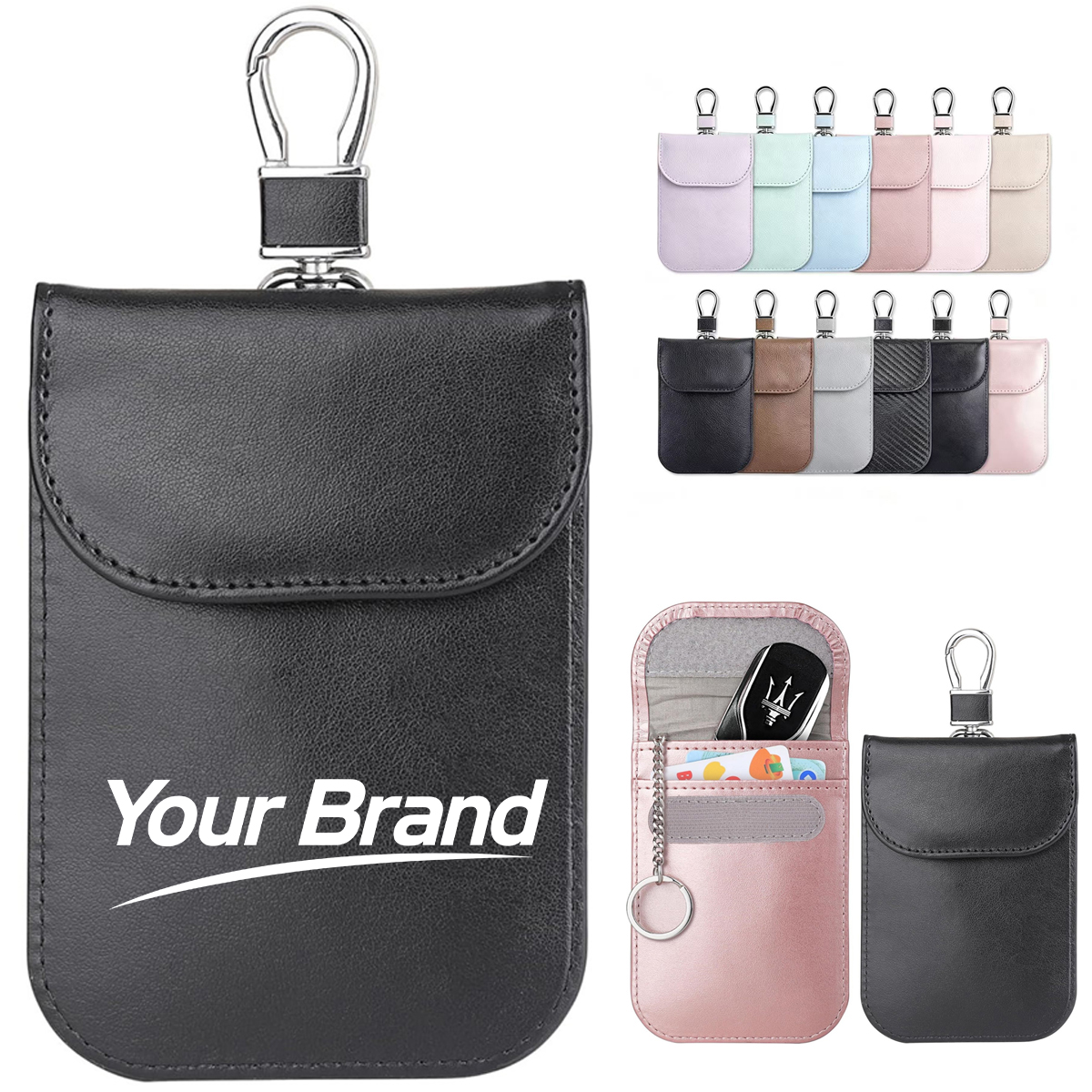 RFID Signal Blocking Car Key Pouch