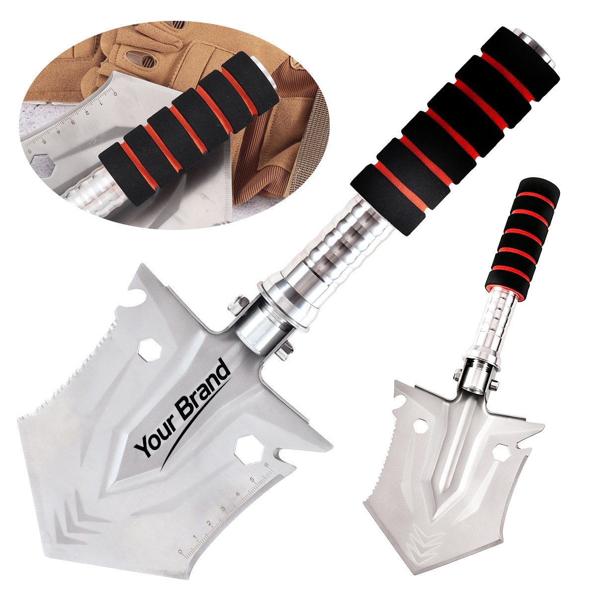 Foldable Tactical Outdoor Shovel