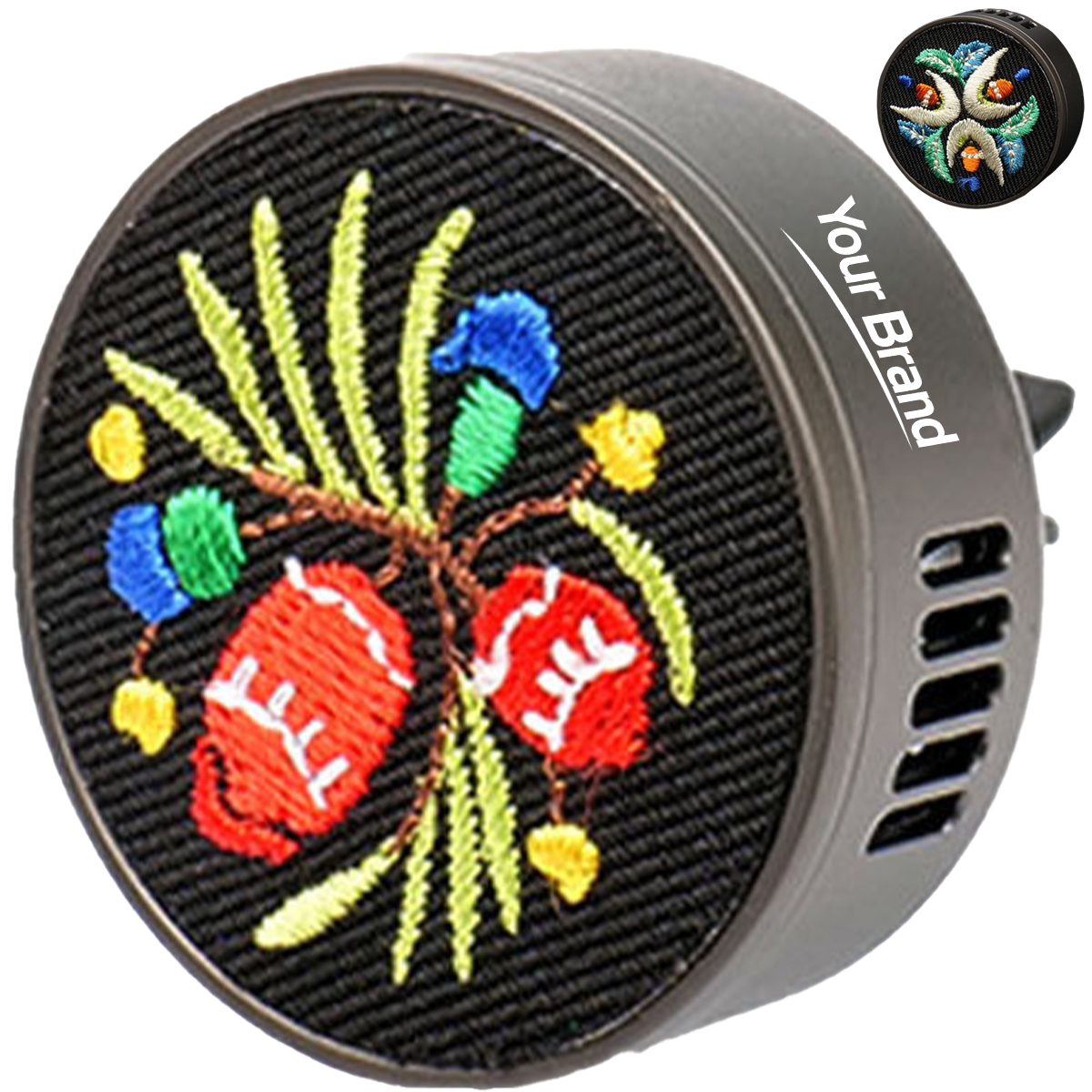 Custom Embroidered Car Vent Air Freshener