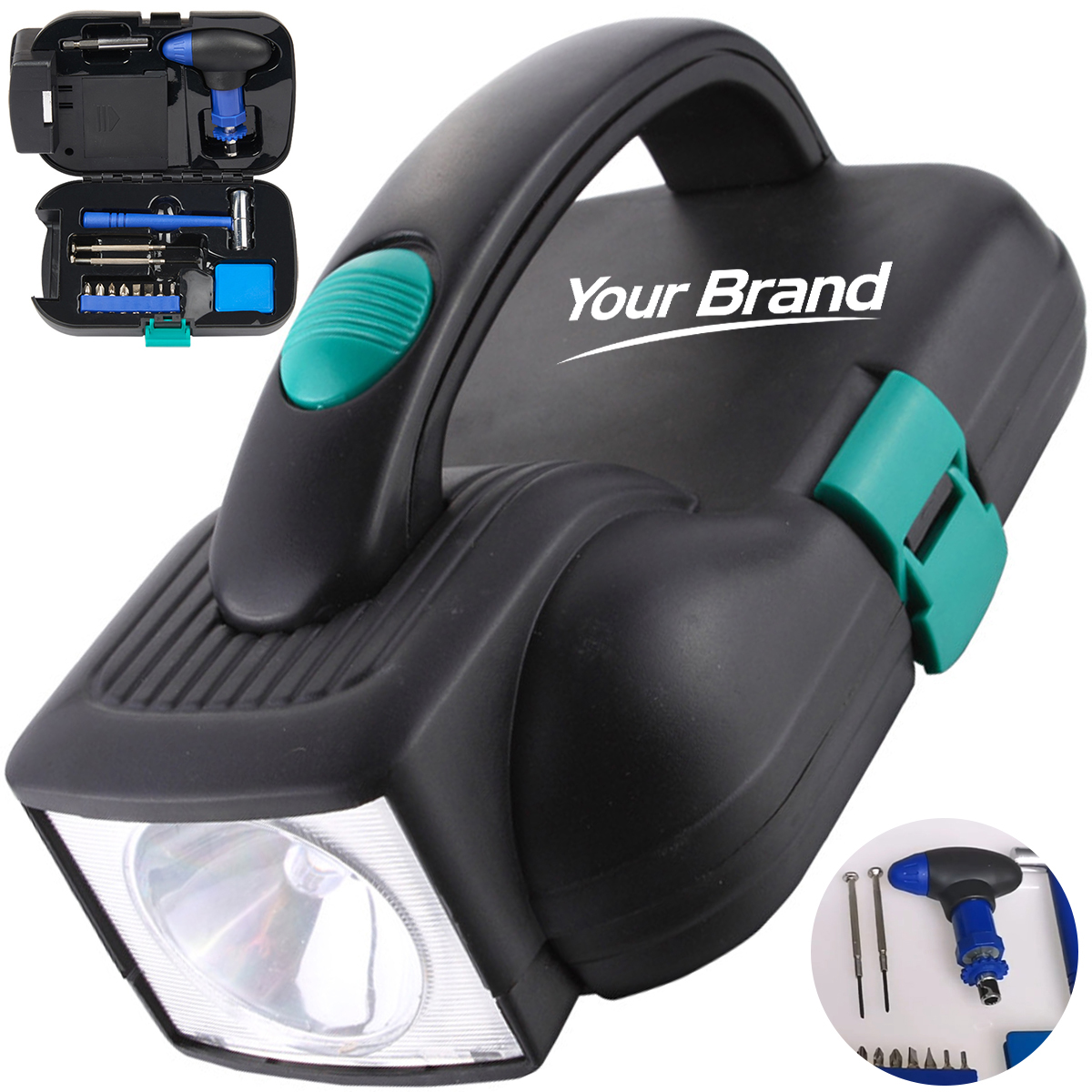 Multi Tool Kit with Built In LED Light