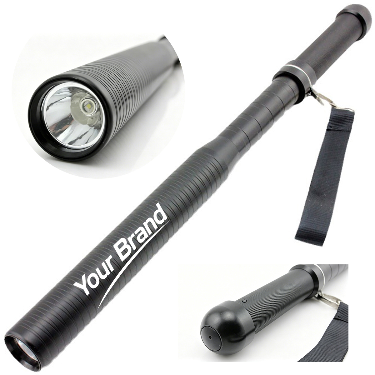 Rechargeable Tactical Baseball Bat Security Light