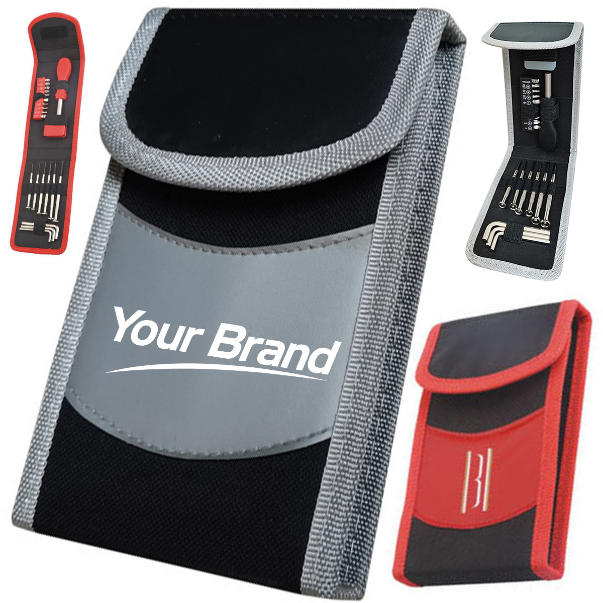 Oxford Cloth Hex Key Screwdriver Tool Kit