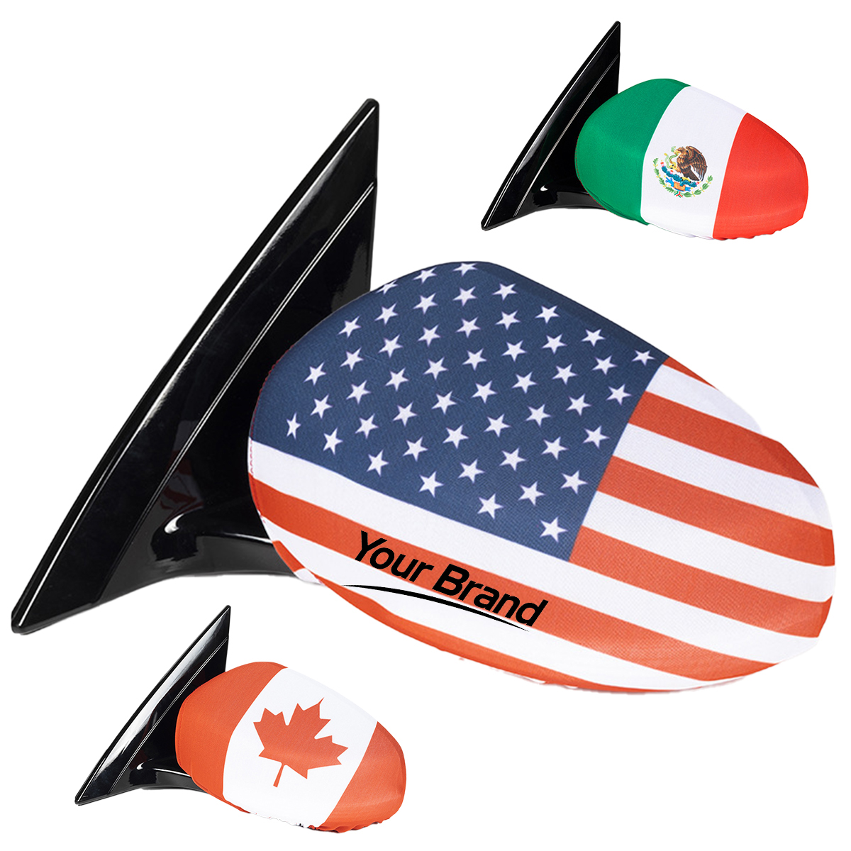 World Cup Car Mirror Cover Sleeve