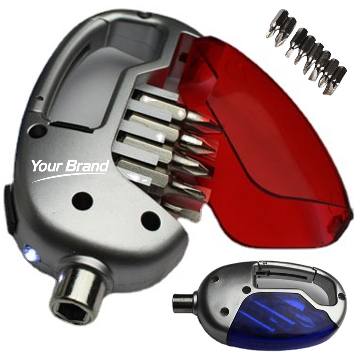 4 In 1 Mini Tool Keychain Flashlight