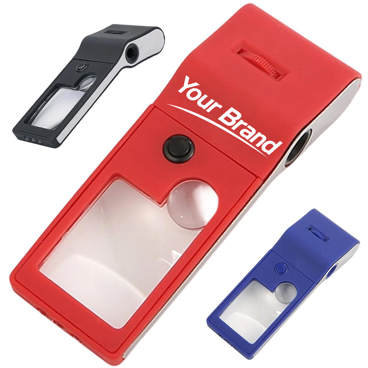 Portable LED Magnifier with UV Currency Light