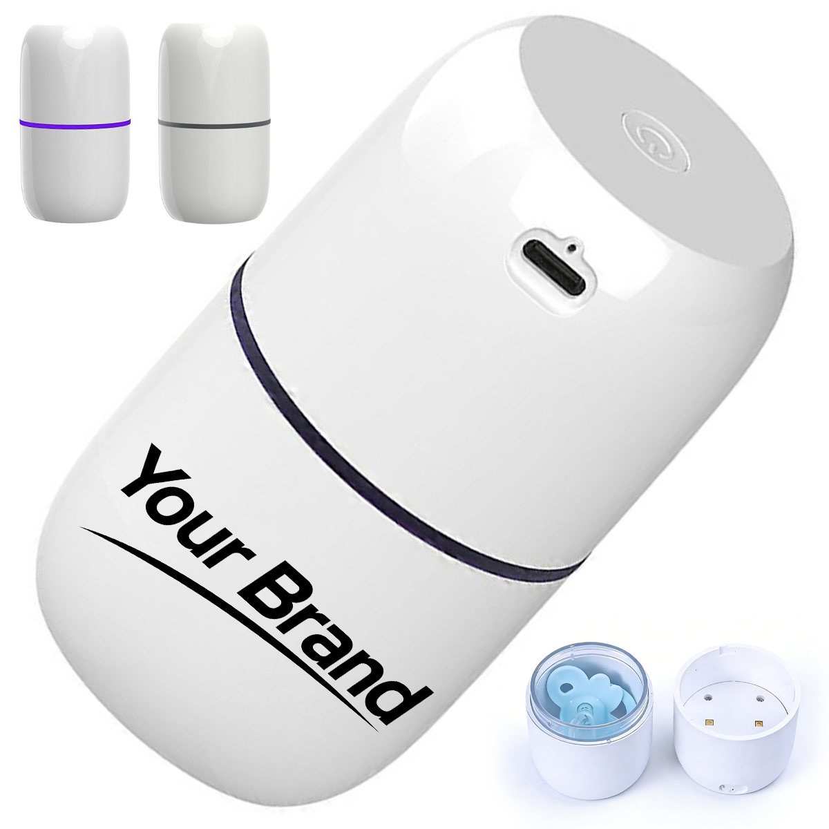 UVC Ultraviolet Sterilization Box for Pacifiers and Earbuds