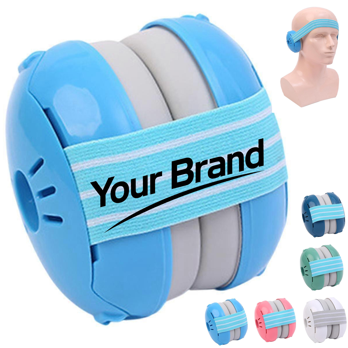 Professional Noise-Canceling Baby Ear Muffs for Sleep &Study