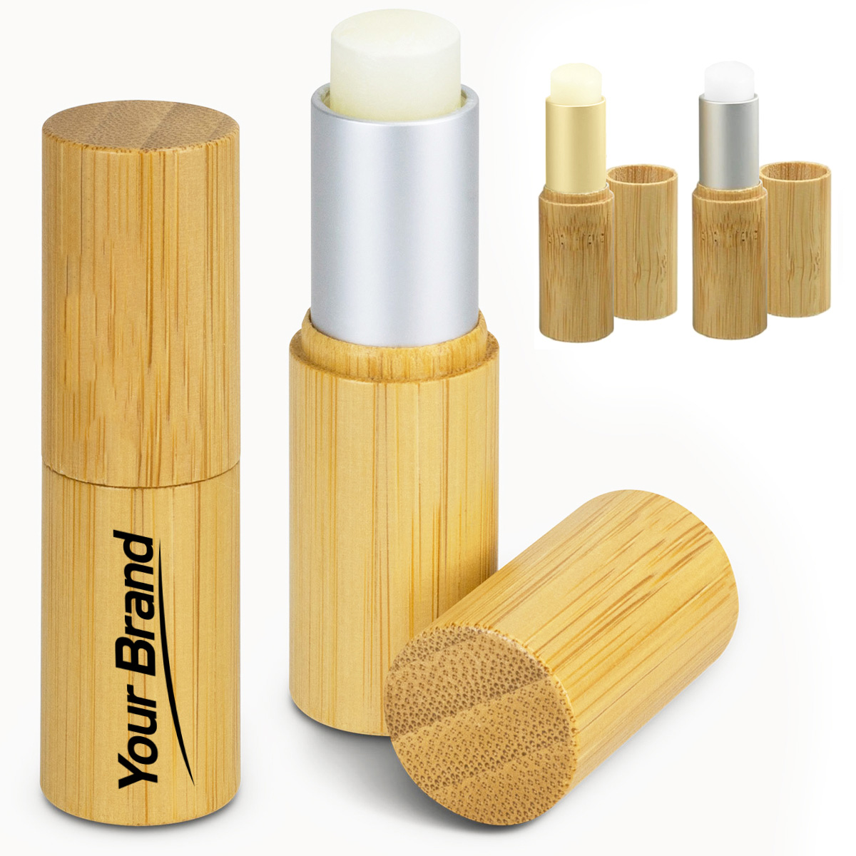 Lip Balm Sustainable Bamboo Moisturizer Stick