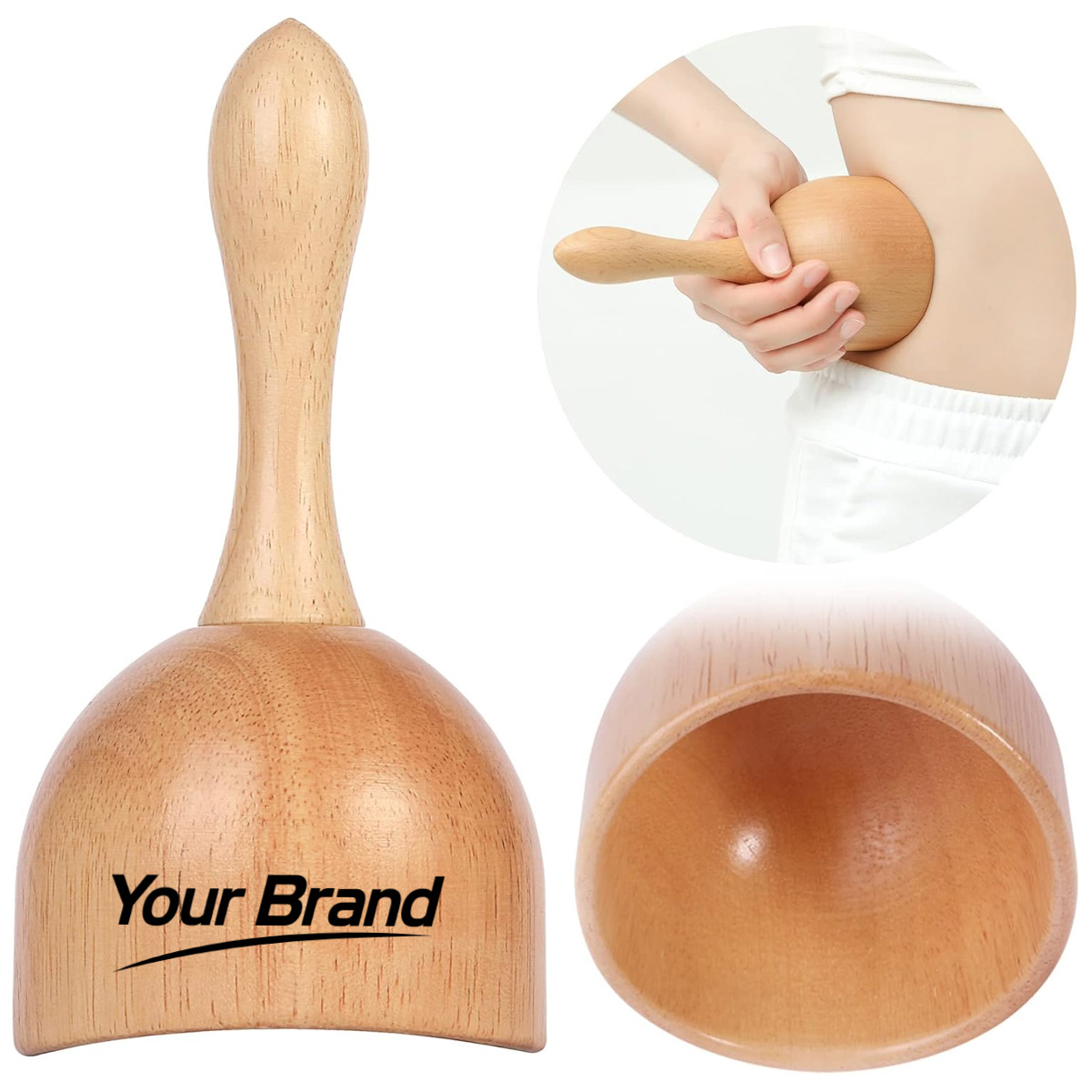 Wood Therapy Massage Cup and Gua Sha Tool