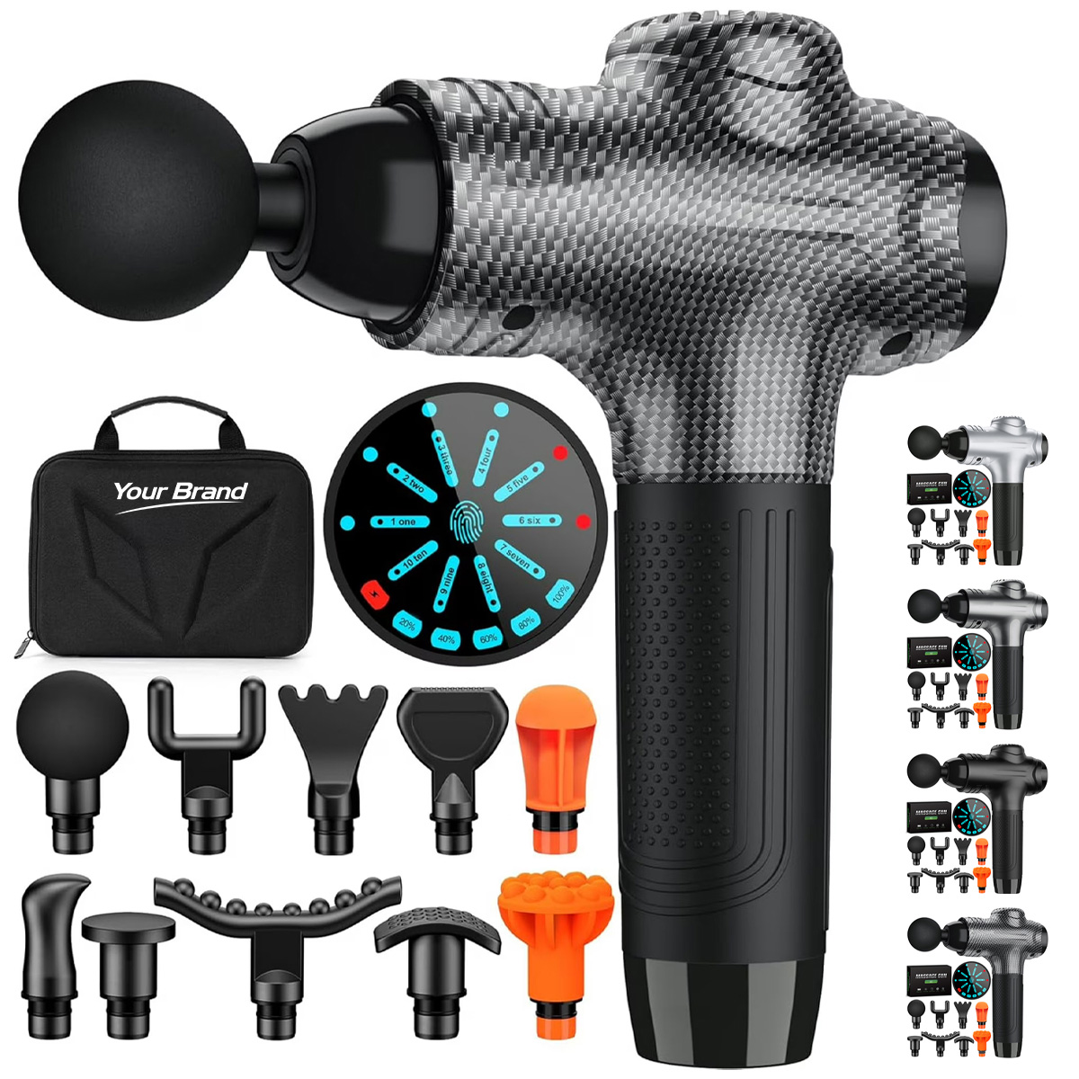 Portable Massage Gun Deep Tissue Massager