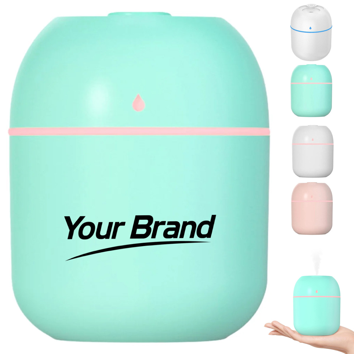 8oz. Desktop USB Air Humidifier and Aroma Diffuser