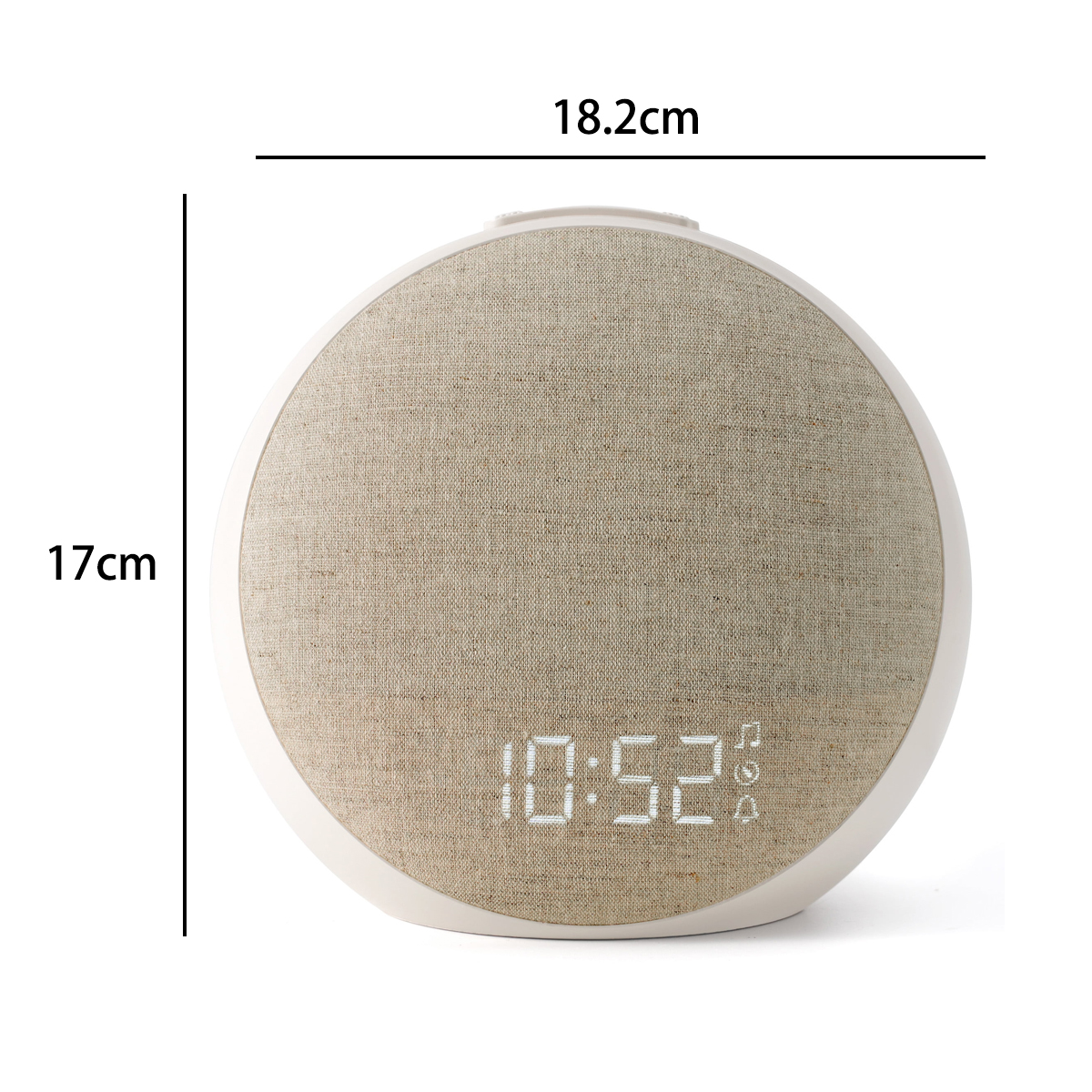 White Noise Sunrise Alarm Clock Ambient Lamp