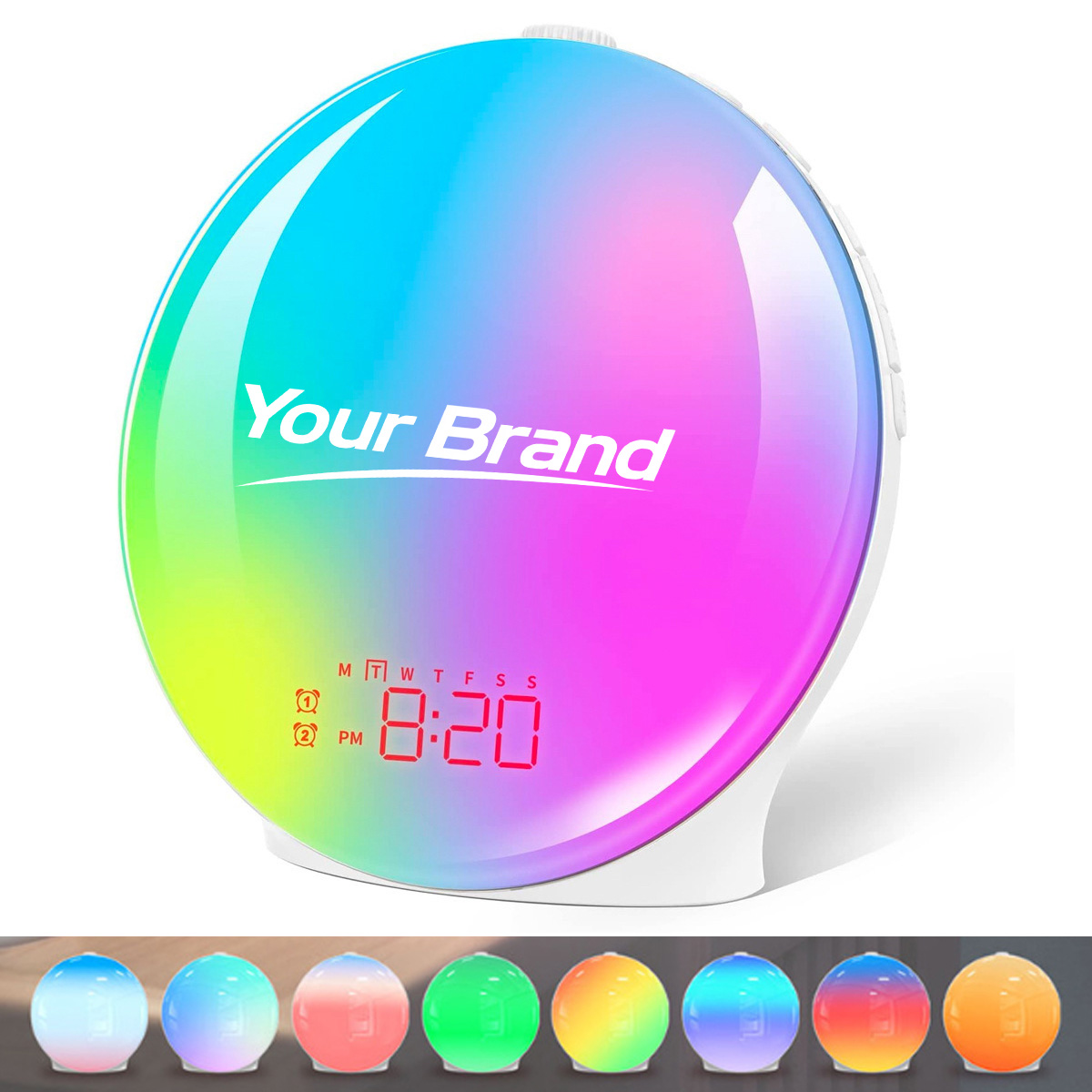 Sunrise Simulation White Noise Ambient Alarm Clock