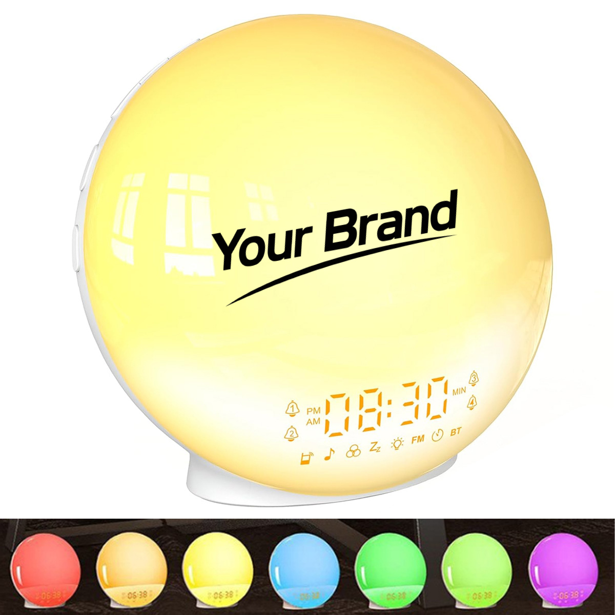 Sunrise Simulation White Noise Ambient Alarm Clock