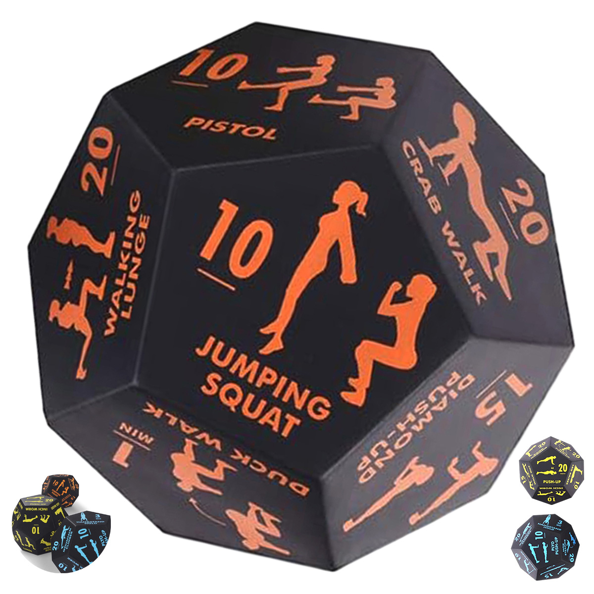 Dodecahedron Fitness Dice Exercise Ball
