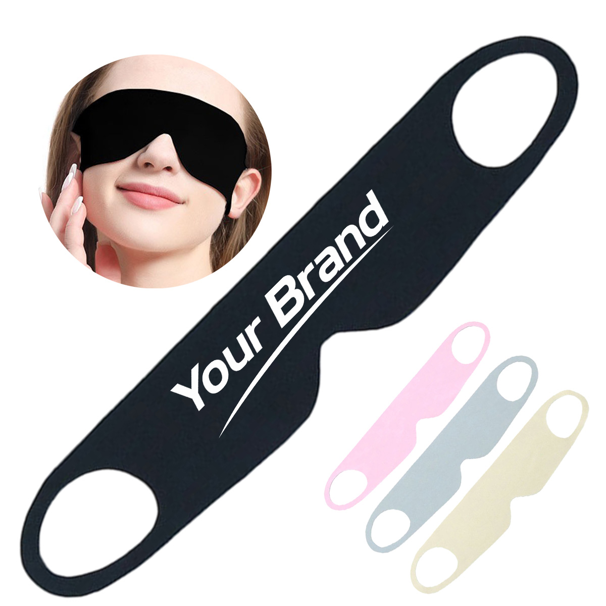 Premium Ice Silk Blackout Sleep Eye Mask