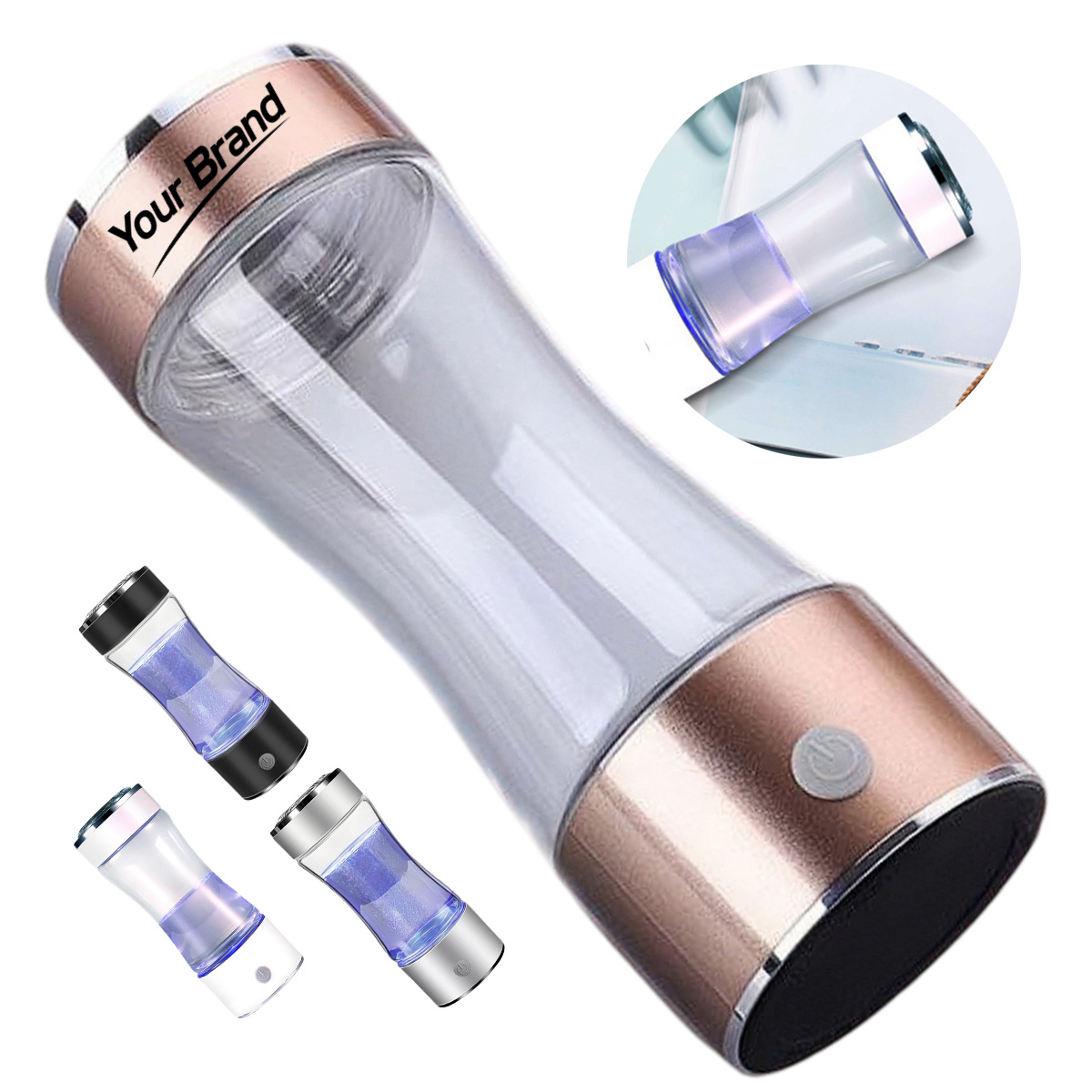 Portable Hydrogen Rich Water Generator Bottle