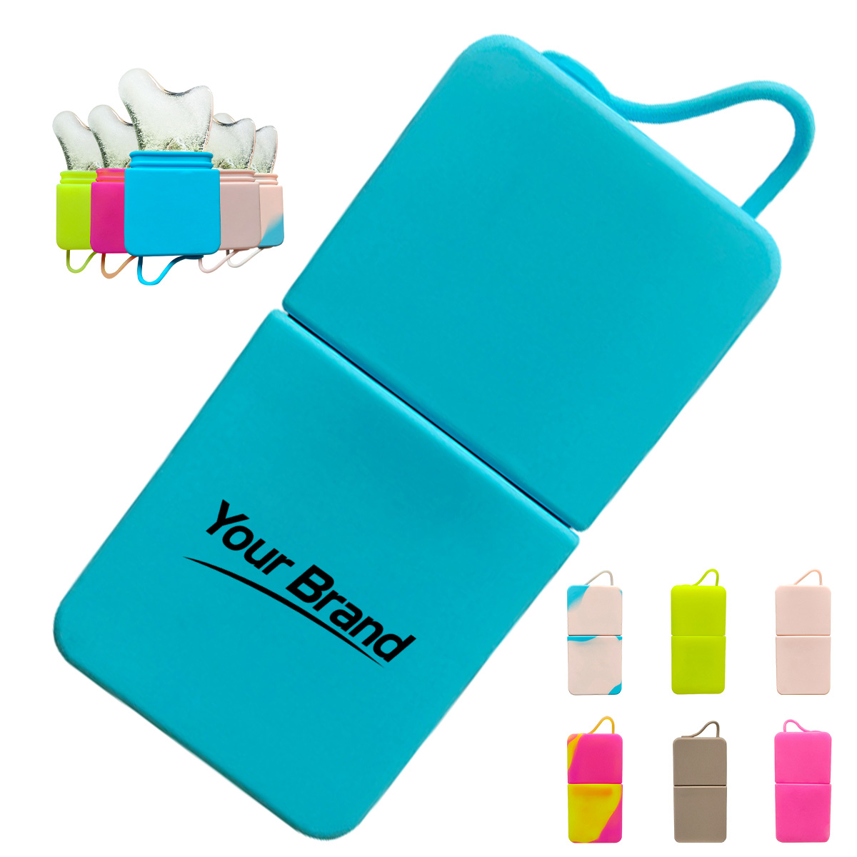 Portable Silicone Ice Facial Gua Sha and Massage Roller