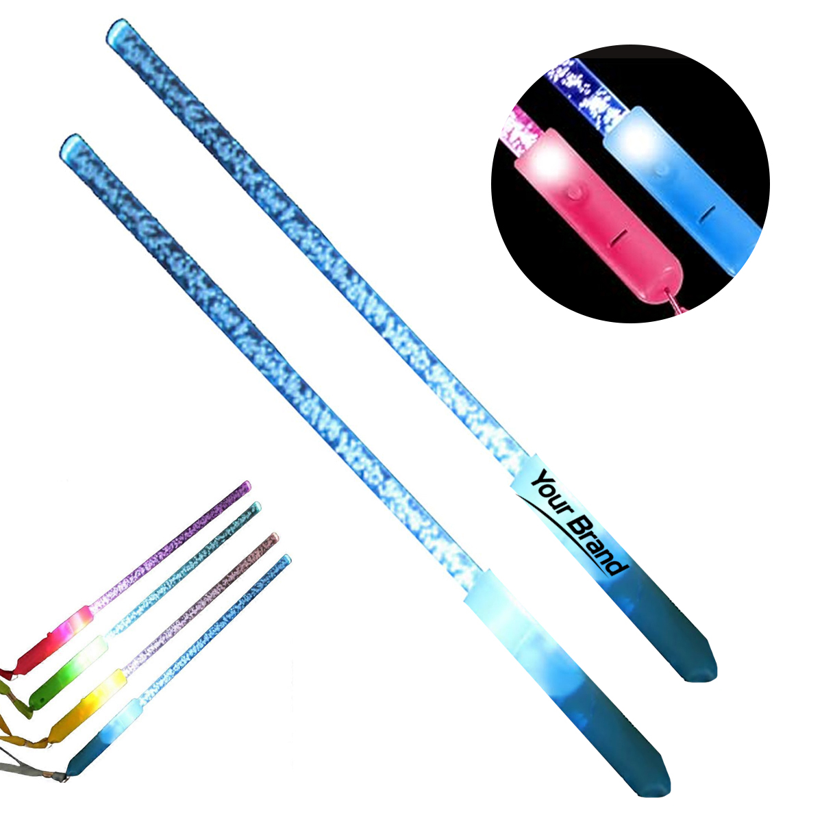 Fiber Optic LED Glow Wand
