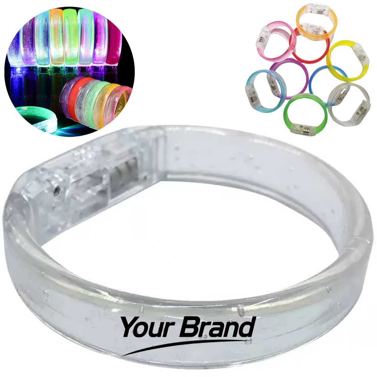LED Acrylic Bubble Bracelet