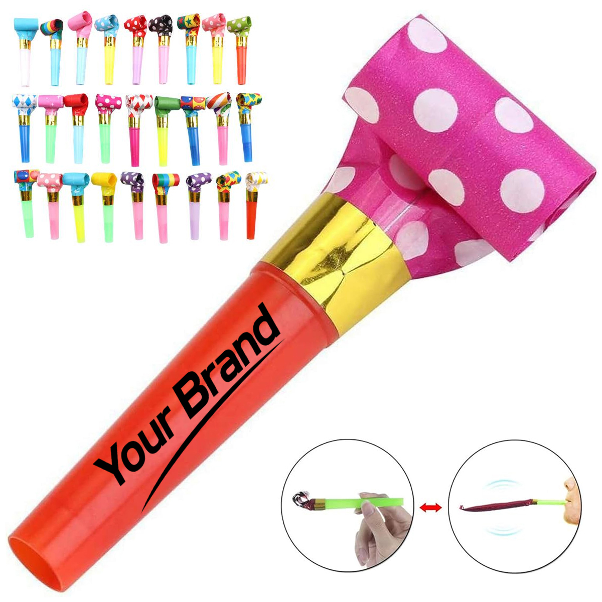Kids Party Blowout Whistle Toy