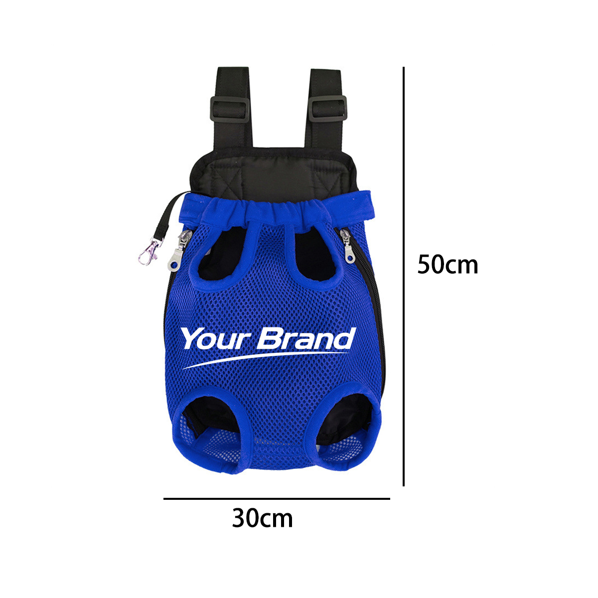 Breathable Mesh Front Facing Pet Carrier Backpack