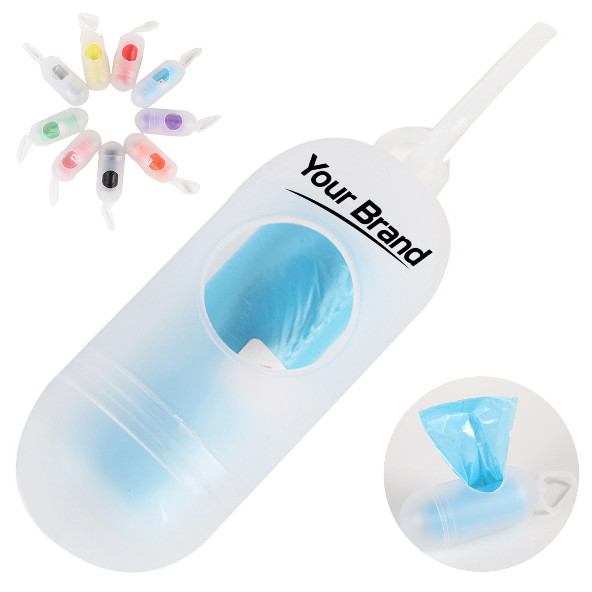 Capsule Pet Waste Bag Dispenser
