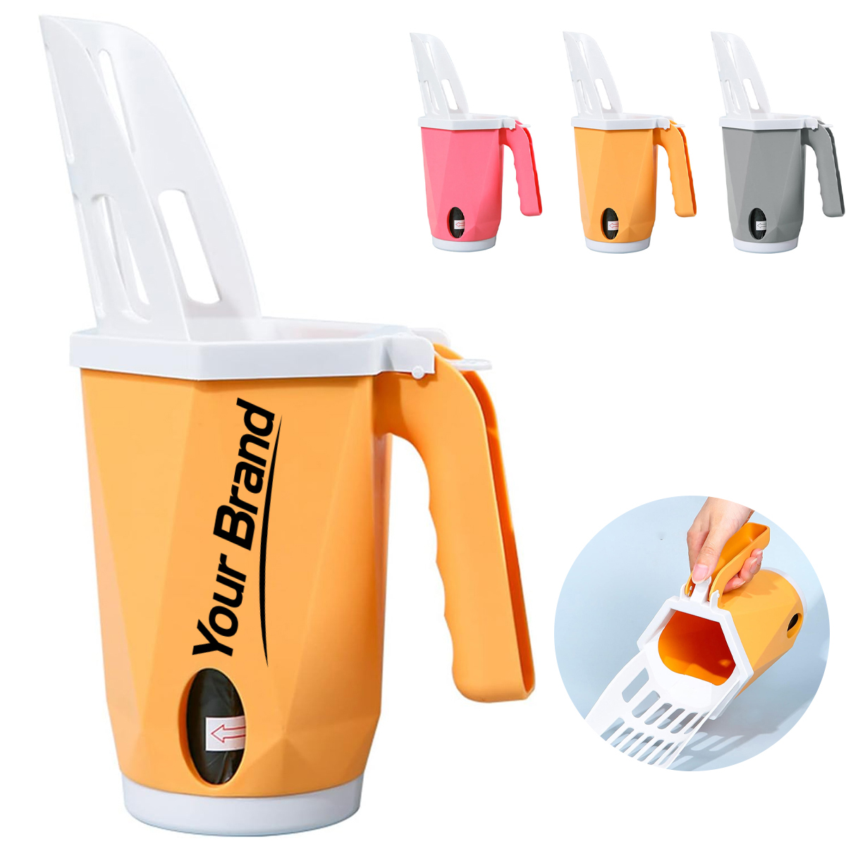 All in One Integrated Cat Litter Scooper