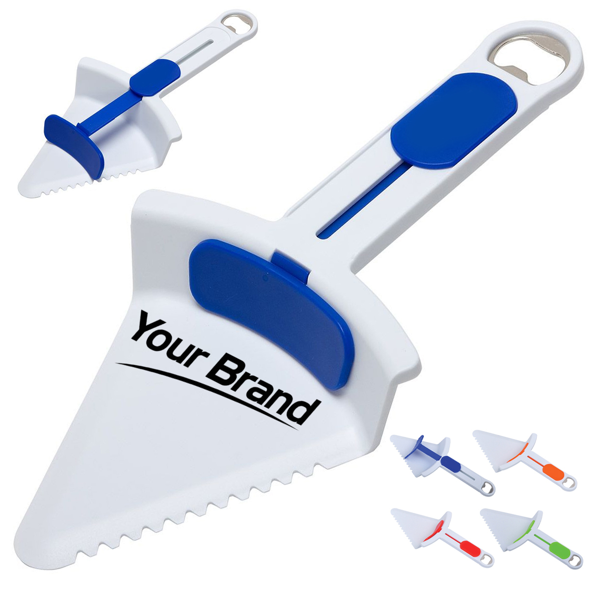 Push Style Detachable Plastic Cake Server