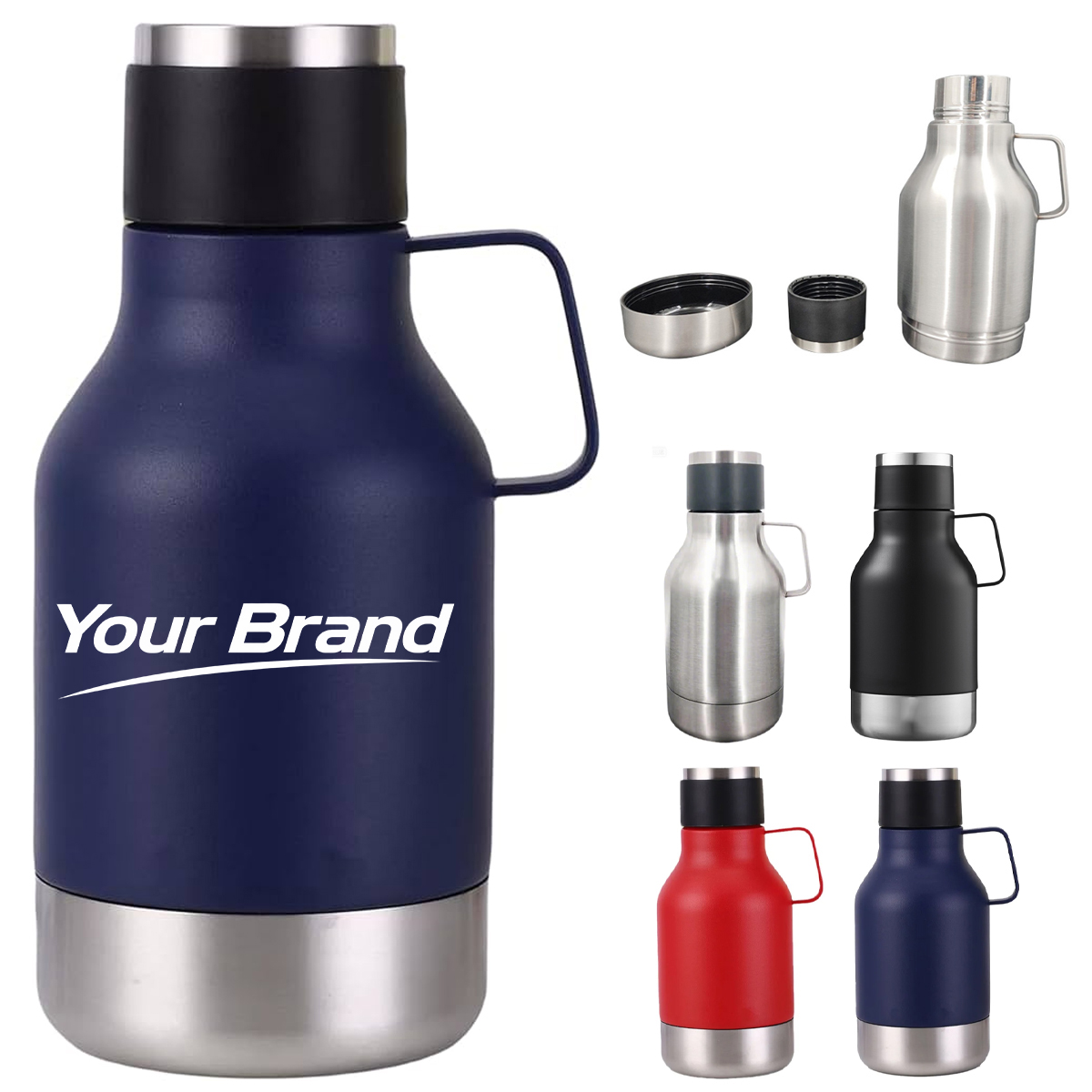 40oz Stainless Steel Portable Layered Insulated Pet Bottle