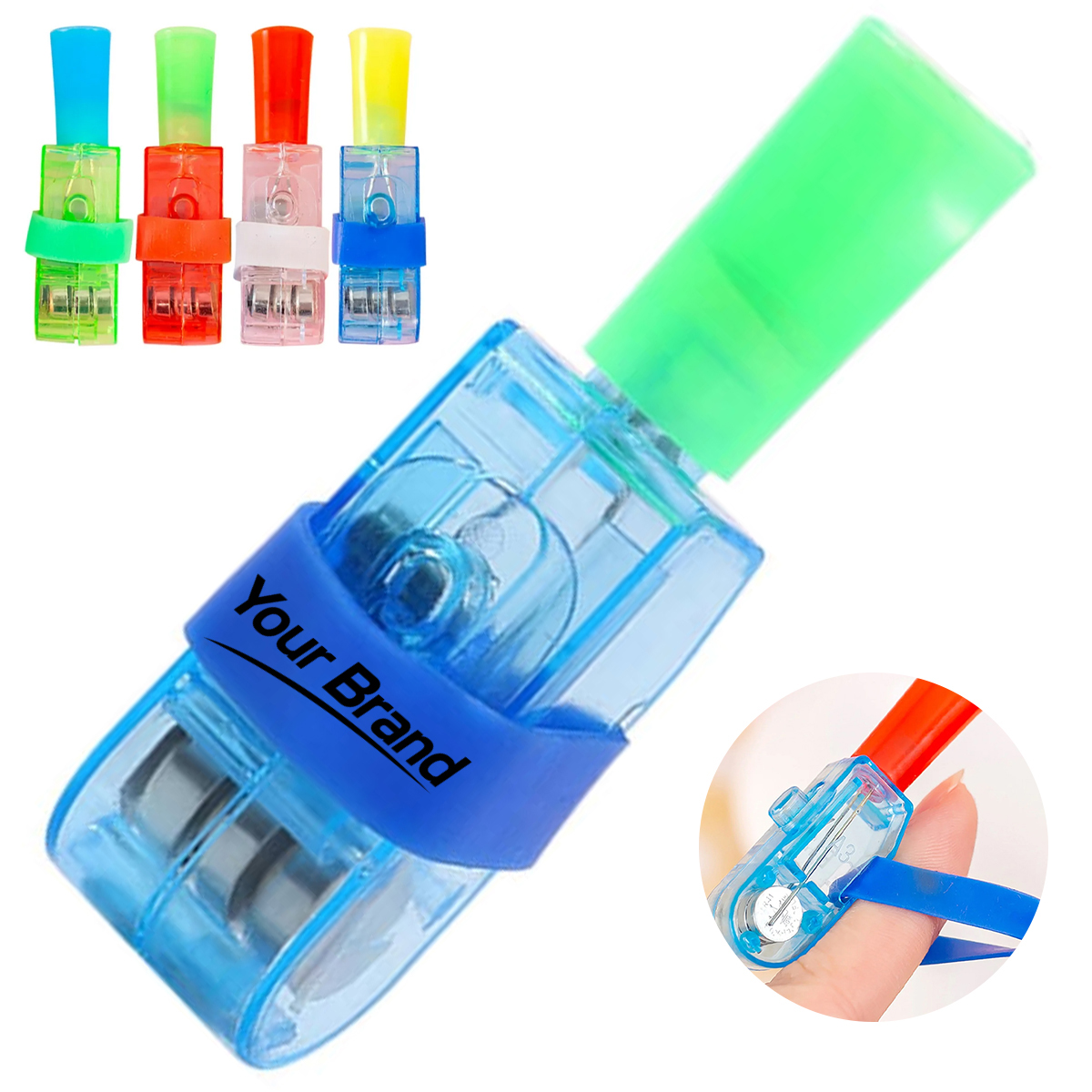 LED Projection Finger Light