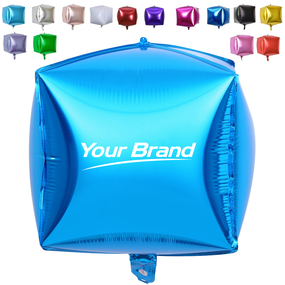 22 Inch Square Gift Box Foil Balloon